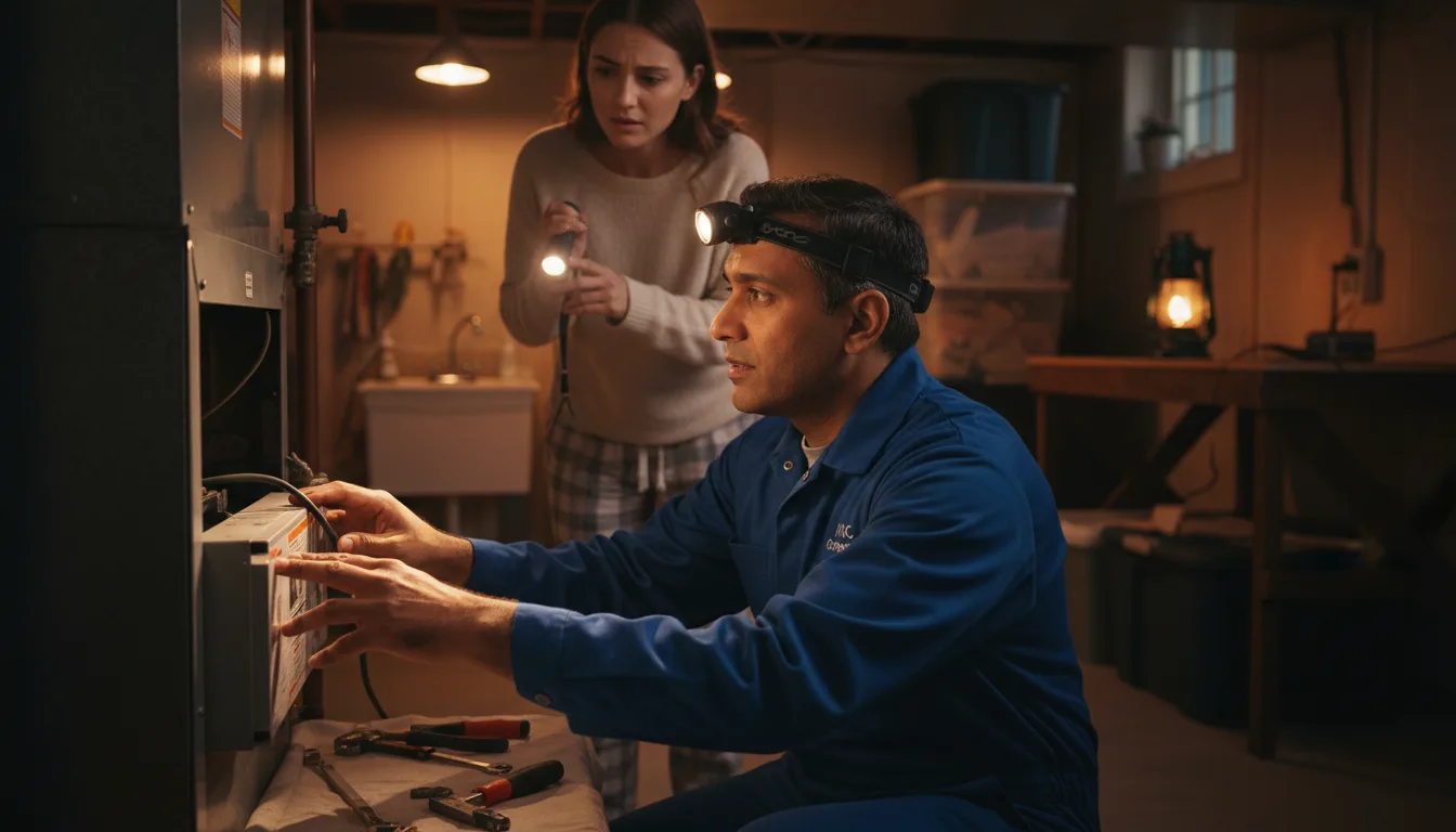 Emergency HVAC Repair in Pilgrims Knob, VA near me · HVAC
